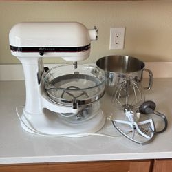Kitchenaid Professional 6 Quart Mixer With 2 Bowls