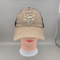 Main Gate Minnesota Vikings SKOL Wouded Warror Project Adjustable Snapback Hat