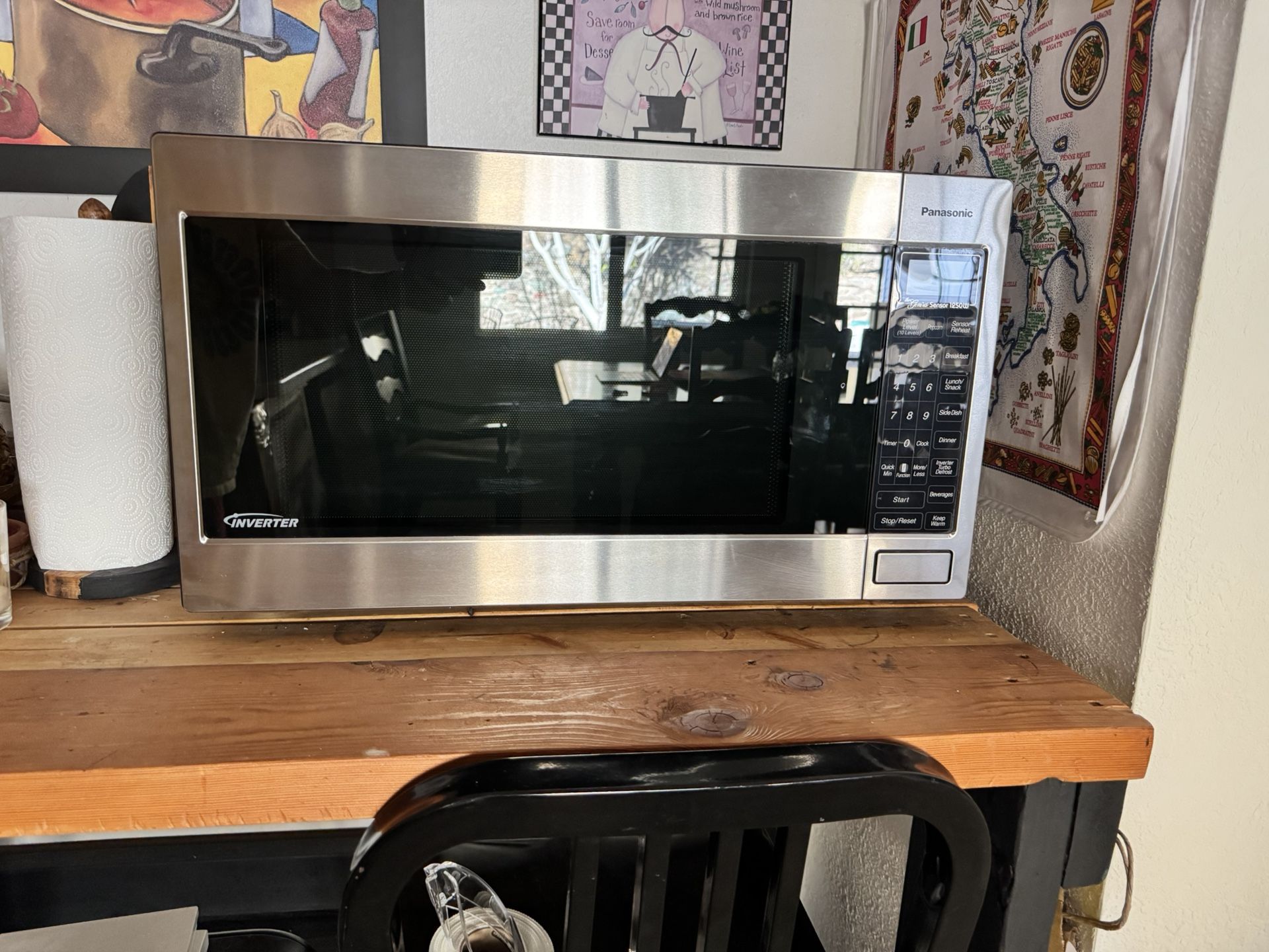 Microwave Panasonic Inverter 1250 Watts