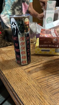 Bad boys Halloween 20oz tumbler