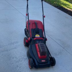 Lawn Mower HYPER TOUGH  BATTERY OPERATED
