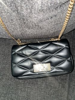 Aldo black crossbody purse