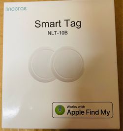 Air Tracker Tag 2 Pack [Apple Mfi Certified] with Find My (IOS Only) Key Finder