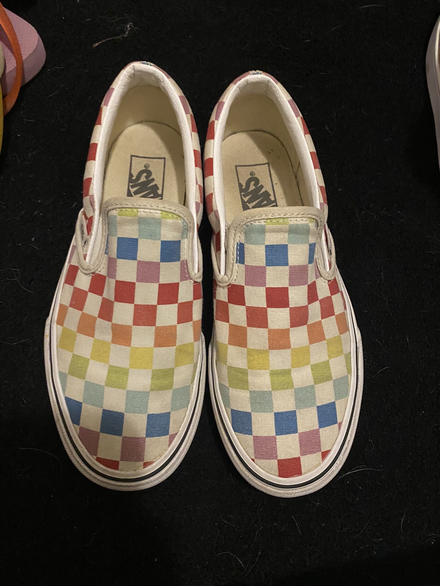 Rainbow Slip On Vans