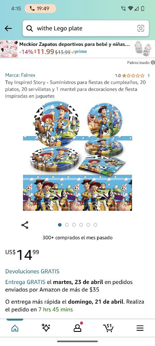 Toy Story Plates Cake Plates And Napkins 