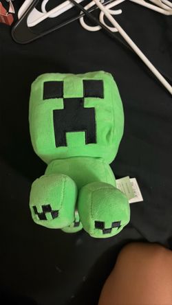 minecraft creeper piggy bank/coin bank