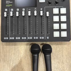 Roadcaster Pro Podcasting System With 2 Mics