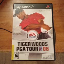 PLAYSTATION#2-Tiger Woods PGA Tour#06-video gaming disv