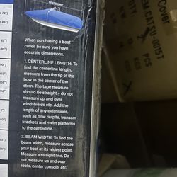 Blue Boat Cover