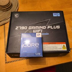 Intel Core I7-13700k (Negotiable) Z790 Gaming Plus Mb(bundle)