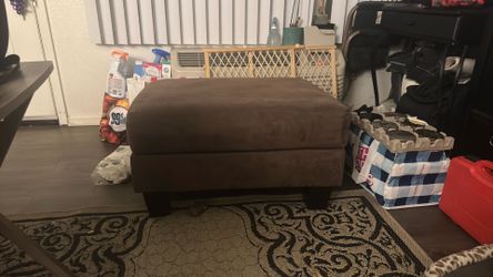 Brown Ottoman