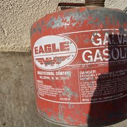 Eagle Galvanized Gas Can