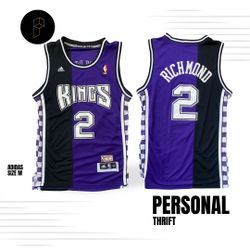 Adidas Hardwood Classics Mitch Richmond Men’s Jersey Size M Sacramento Kings