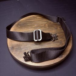 Nylon Adjustable Rifle Sling & Quick Detach Mounts 1 1/4" Nylon Strap