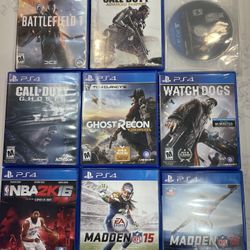 PS3, PS4 & XBox 360 Games