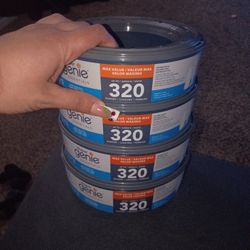 4 Pack Diaper Genie Refills $10