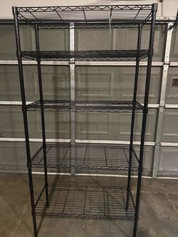 Shelf - metal 70"t x 35"w x 16" d
