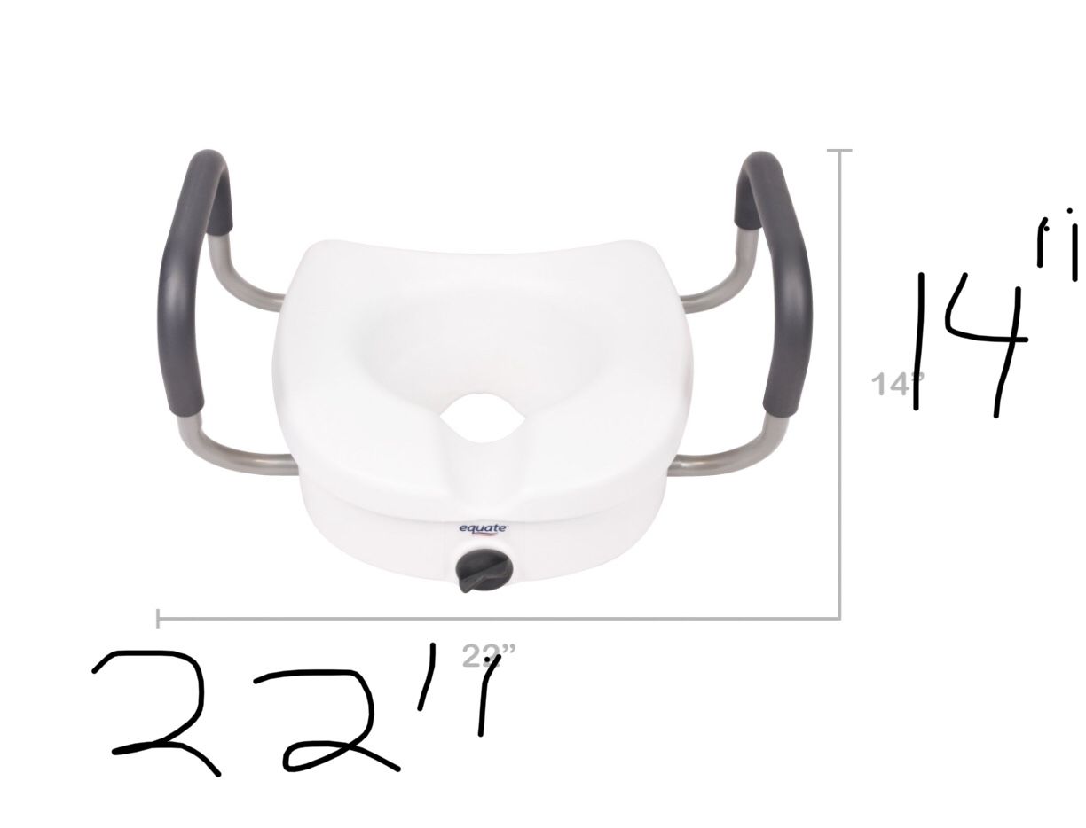 Raised Toilet Set Available