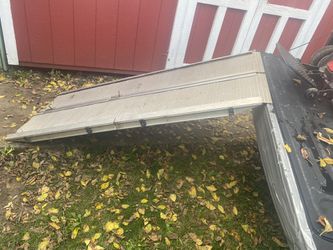 Jazzy Elite JS Electric Wheelchair And Ramp. Needs new batteries .  Thumbnail