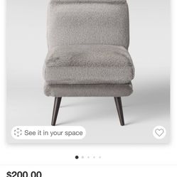 Cushion Grey Chair 