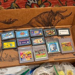 Gameboy advance Gameboy color gameboy games
