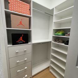 CLOSET ORGANIZER WHITE