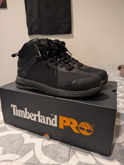 Men's Timberland PRO Drivetrain Mid Composite Toe Boots