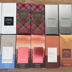 Bath & Body Works Colognes 