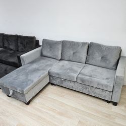 Light Grey SLEEPER SECTIONAL 🔥🔥
