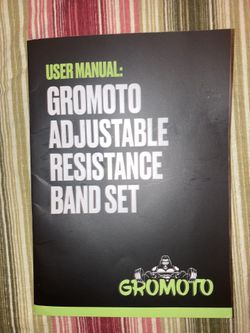 Adjustable Resistance Bands And Bar