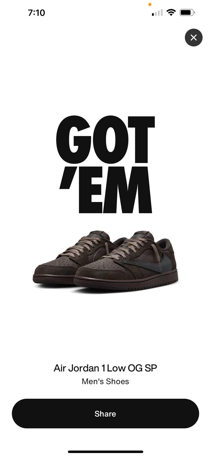 Travis Scott Air Jordan 1 Low OG Sp