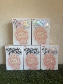 Pop Mart Labubu The Monsters Big into Energy Series Vinyl Plush Pendant Sealed Single Box