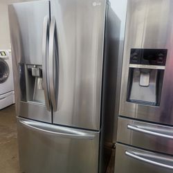 🔥🔥REFRIGERATOR LG STAINLEES STEEL WITH WARRANTY ♨️ WE DELIVERY SAME DAY 