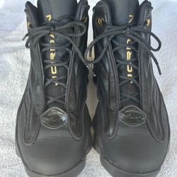 Air Jordan Pro Strong BG - Los Angeles. Blk/Metallic Gold