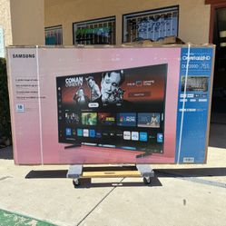 75” SAMSUNG CRYSTAL DU7200 4K SMART TV