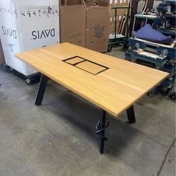 Conference Tables! We Also Have Standing Desks, Conference Chairs, Task Chairs, And Monitor Arms!