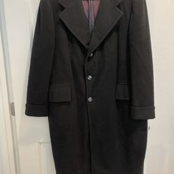 Vintage 100% Cashmere Men’s Coat - About Size: 46