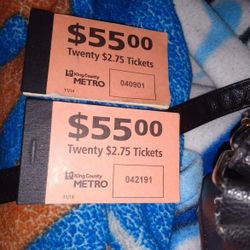 Bus Tickets For King County