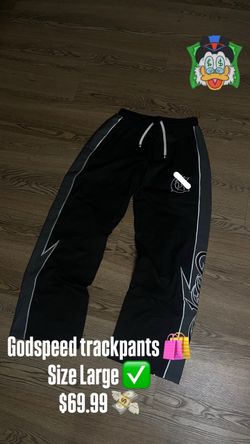 God speed track pants