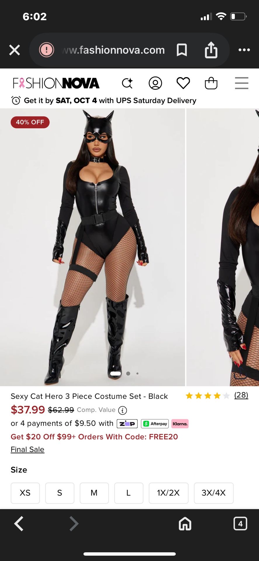 Fashion Nova Costume