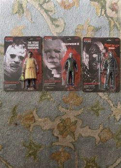 Horror icon neca figures