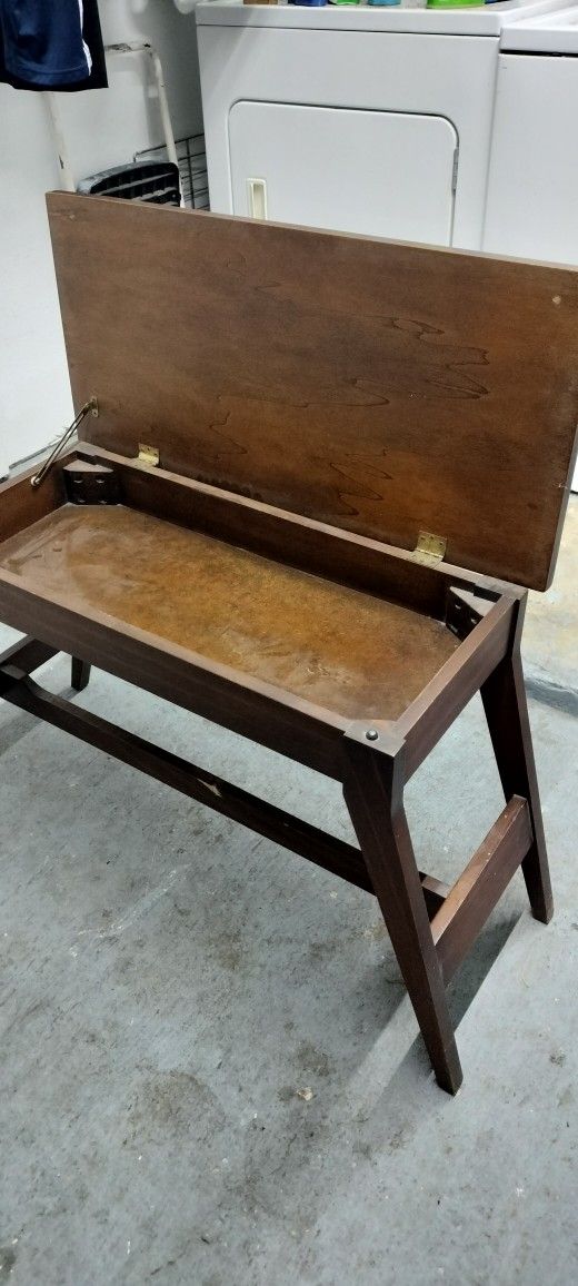 Antique Piano Bench