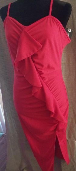 Brand New Red Dress With Tags Size Small