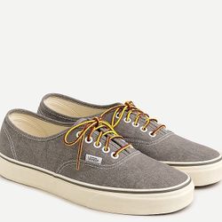 Vans® for J.Crew washed canvas authentic sneakers Size 10