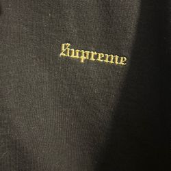 Studded Supreme Zip Up Hoodie 