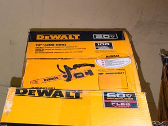 12” Dewalt 20 volt brushless chainsaw
