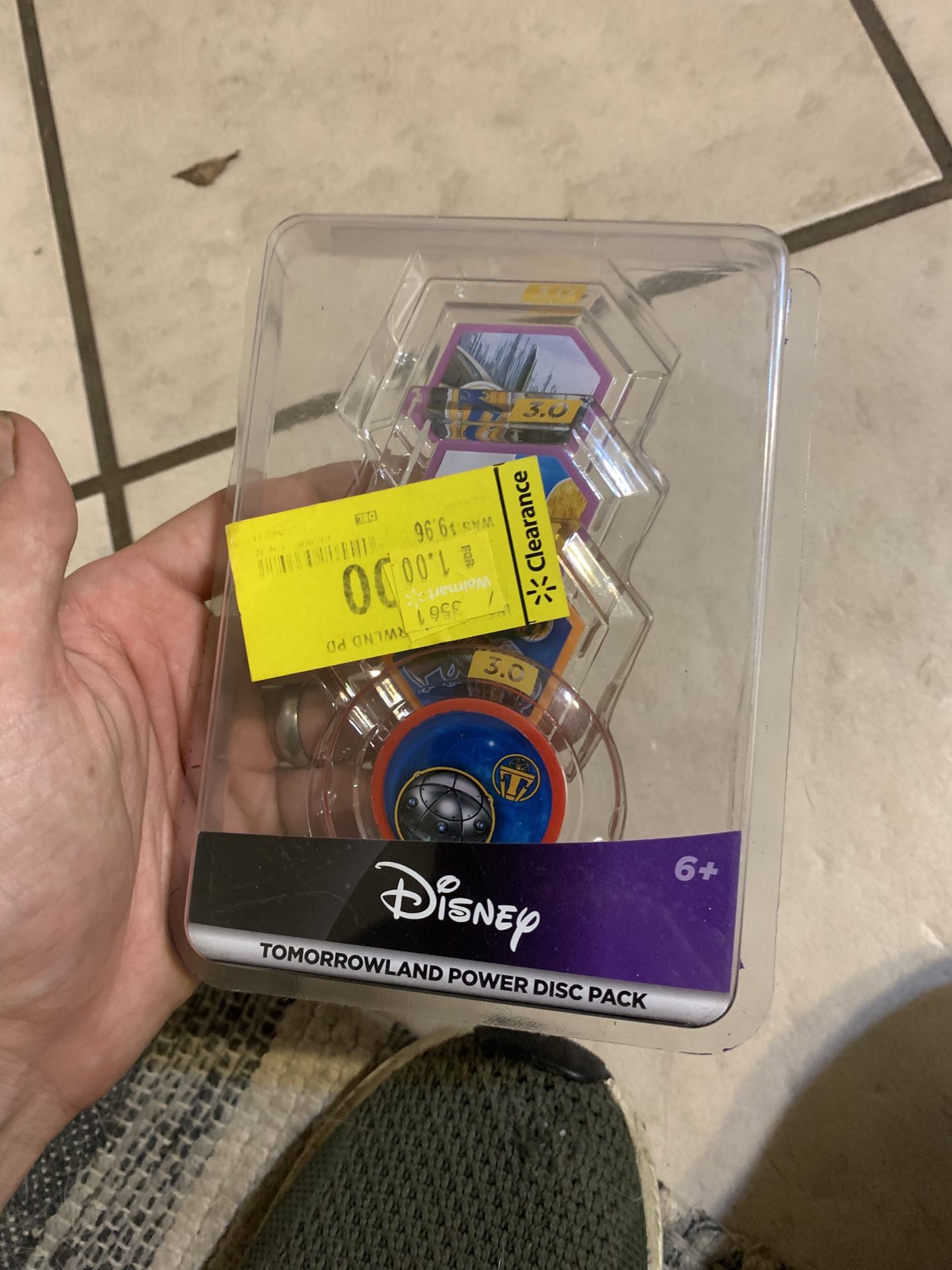 Disney Infinity 3.0 Power Disc Pack Tomorrow Land Power Discs No Card Back