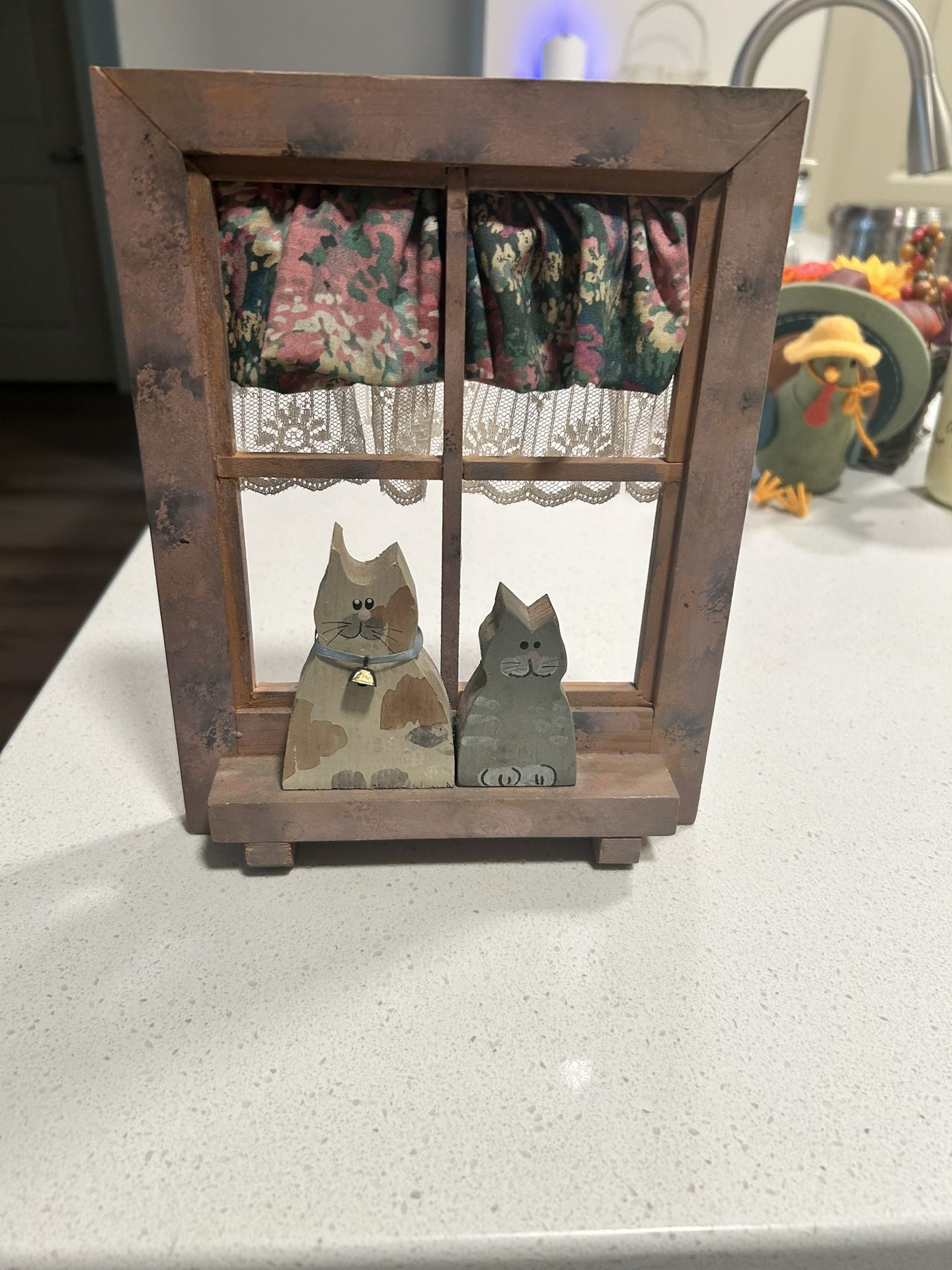 Cats In Window Decor