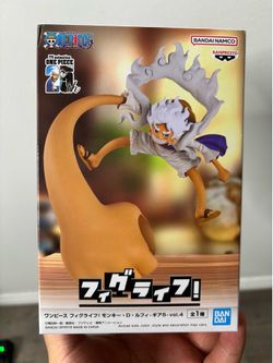 One Piece Figlife Monkey D. Luffy Gear 5 Vol. 4 - Used Collectible Figure