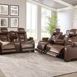 The Man-Den Power Reclining Set

